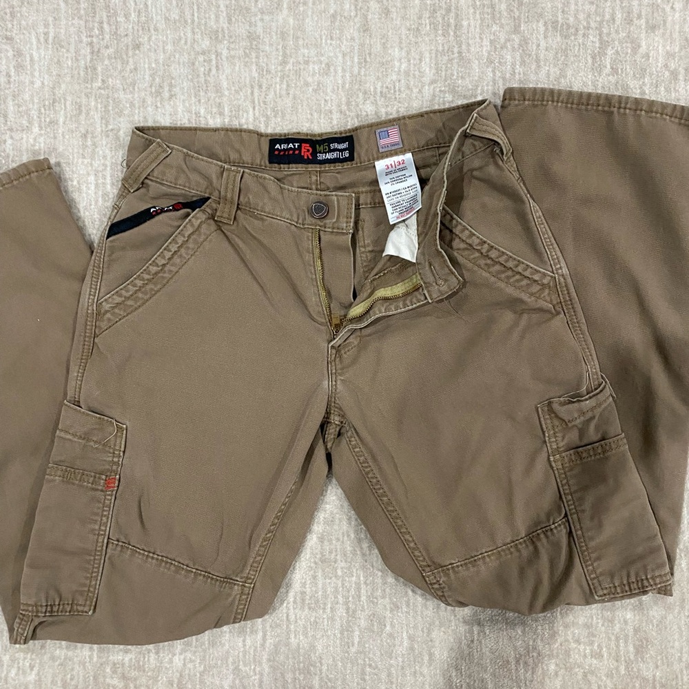 Ariat fire retardant cargo jeans 31/32